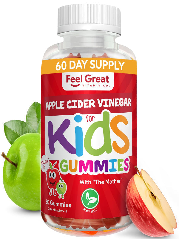 Feel Great Vitamin Co. Complete DHA Gummies for Kids | with Omega 3 6 9 + DHA, Vitamin C | Supports Healthy Brain Function, Vision & Heart Health | Gluten Free, Vegetarian | 60 Gummies Nirvana Guru
