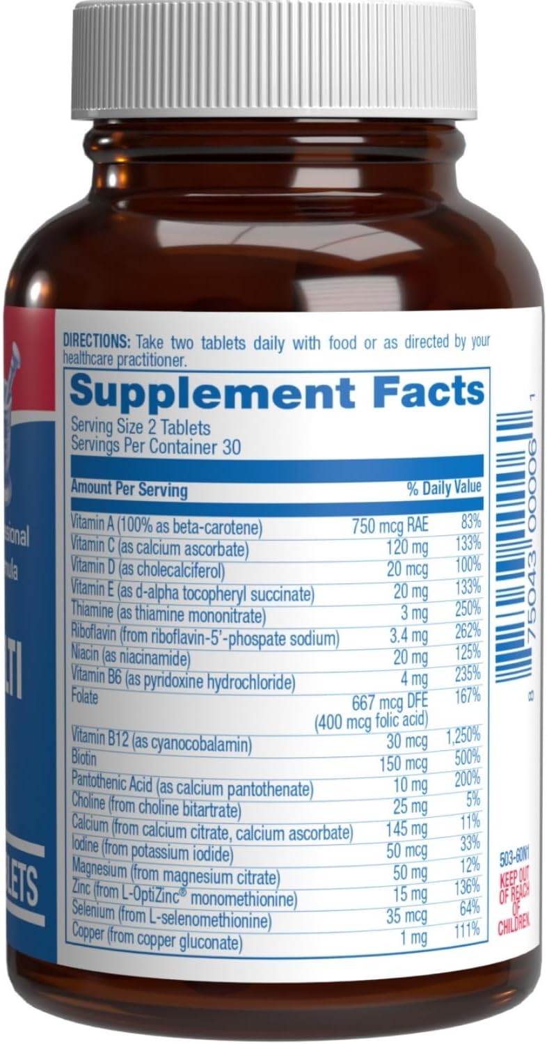 Iron Free Multivitamin for Women 50 and Over - Gentle Easy to Digest Over 50 Multivitamin for Men & Women with 30 Nutrients for Comprehensive Wellness & Immune Support - Made in The US - 30 Servings Nirvana Guru
