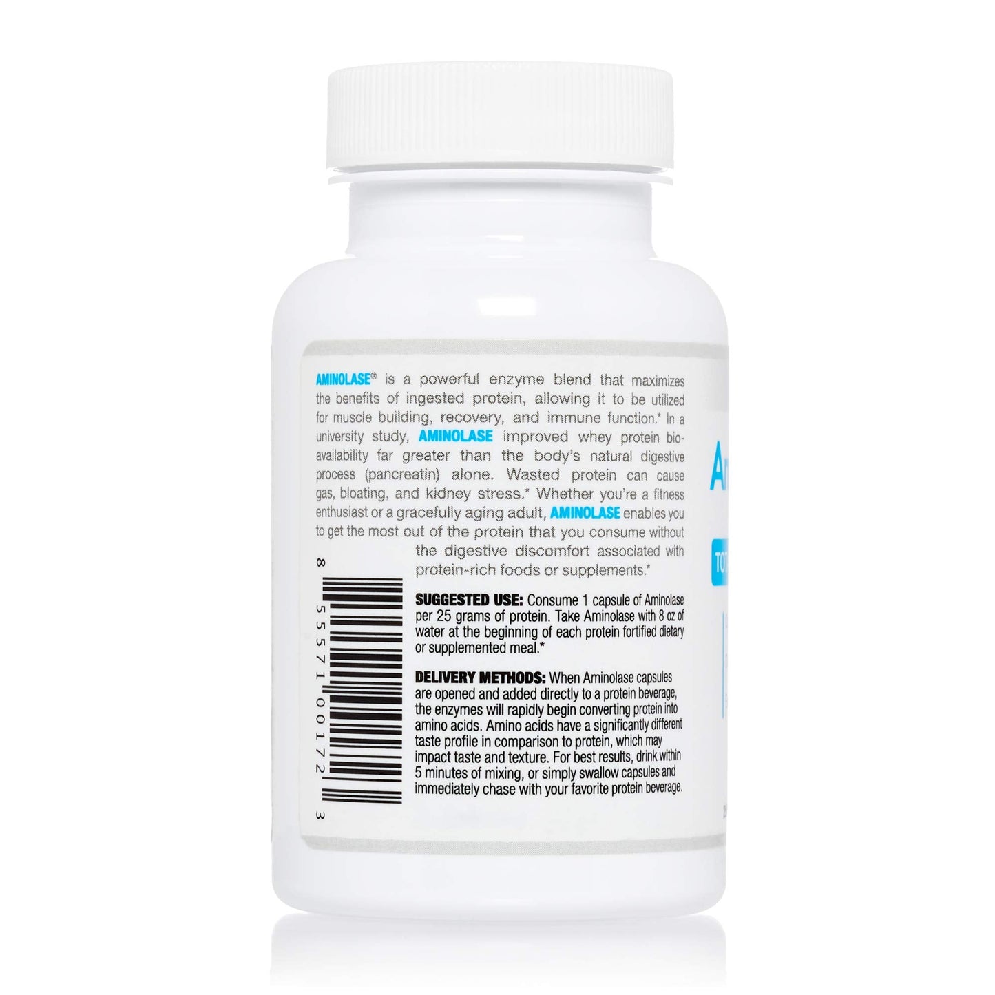 Arthur Andrew Medical - Aminolase TPA, Total Protein Assimilation, Optimal Protein Absorption and Decreased Gas and Bloating, Vegan, Non-GMO, 90 Capsules Nirvana Guru