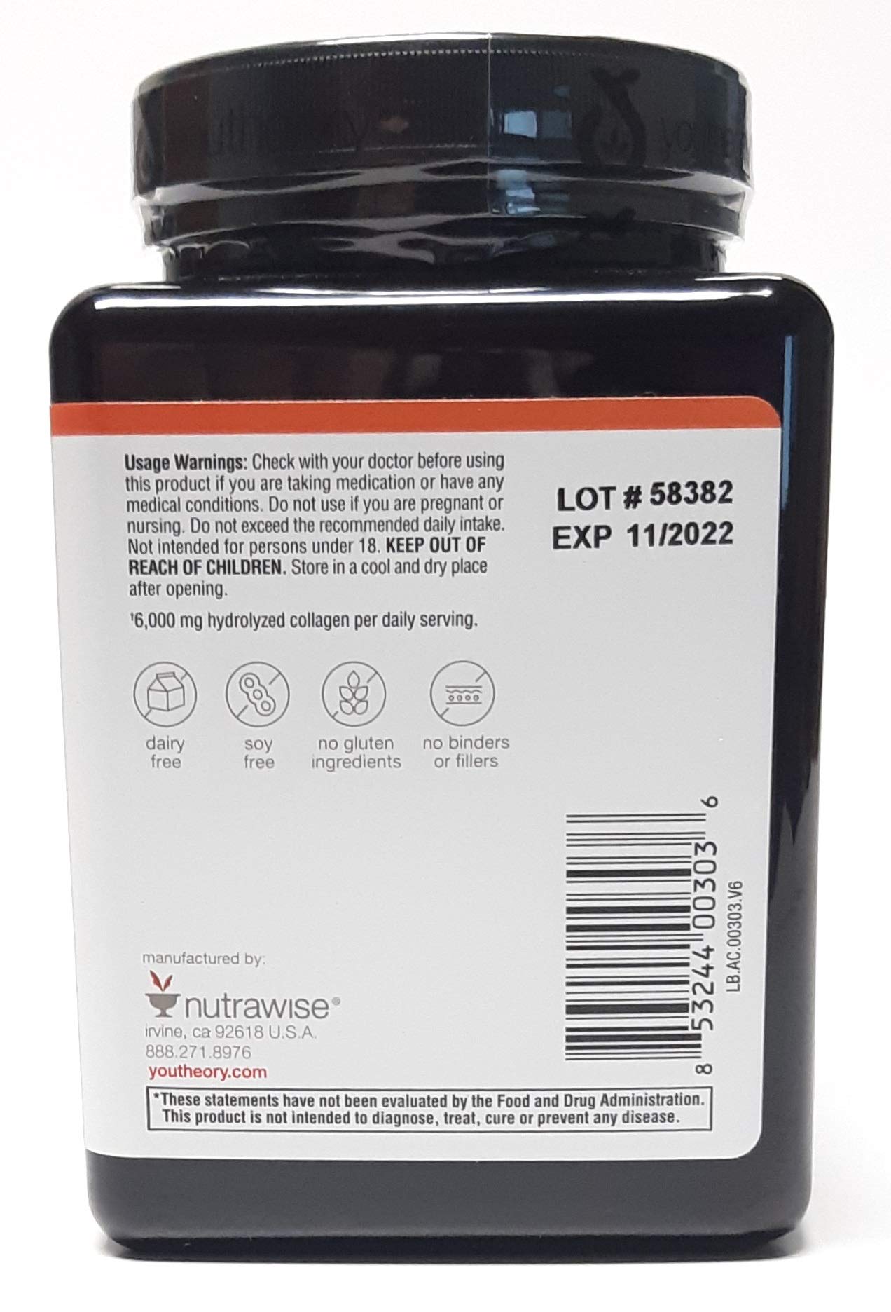 Youtheory Collagen Plus Biotin, 390 Tablets - Nirvana Guru