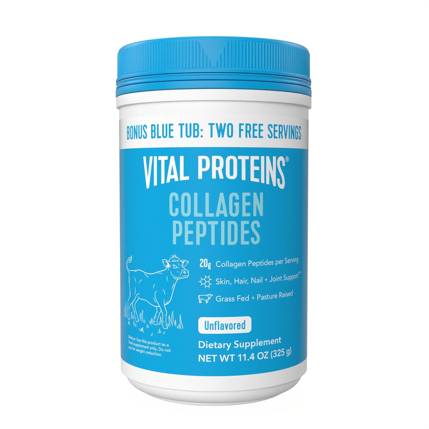 Vital Proteins Collagen Peptides Powder - Supports Hair, Nail, Skin, Bone & Joint Health, Unflavored, Collagen Protein 9.33 OZ - Nirvana Guru