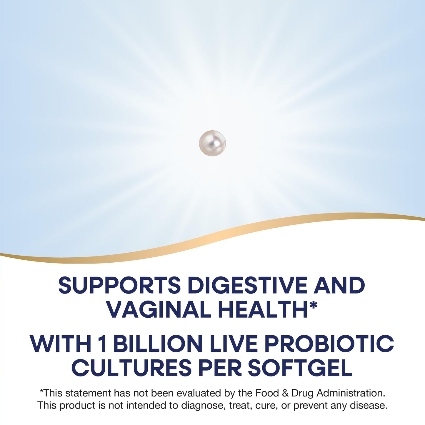 Nature's Way Women's Probiotic Pearls, Supports Women's and Digestive Health*, Protects Against Occasional Constipation & Bloating*, 1 Billion Live Cultures, 90 Softgels (Packaging May Vary) - Nirvana Guru