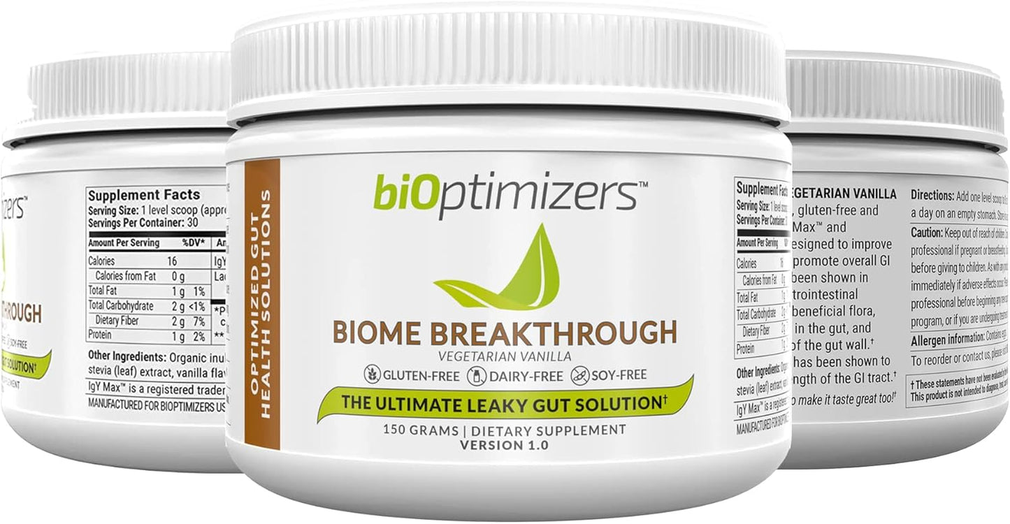 BiOptimizers The Ultimate Gut Health Stack - Chocolate, Promotes and Levels Gut Health Nirvana Guru