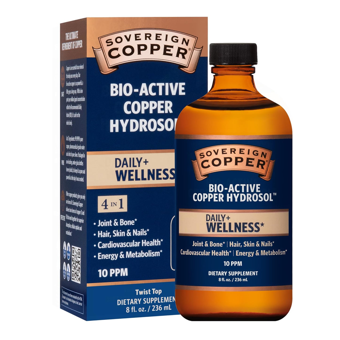 Sovereign Copper Bio-Active Copper Hydrosol, 8oz Nirvana Guru