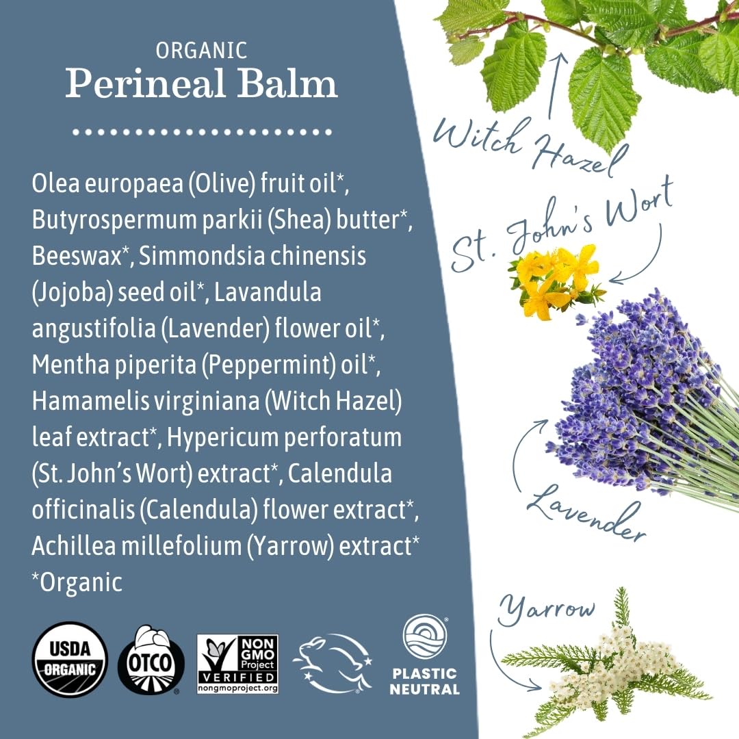 Earth Mama Postpartum Recovery Kit, Take Care Down There® Trifecta with Organic Perineal Balm, Sitz Bath & Herbal Peri Spray, 3-Piece Set Nirvana Guru