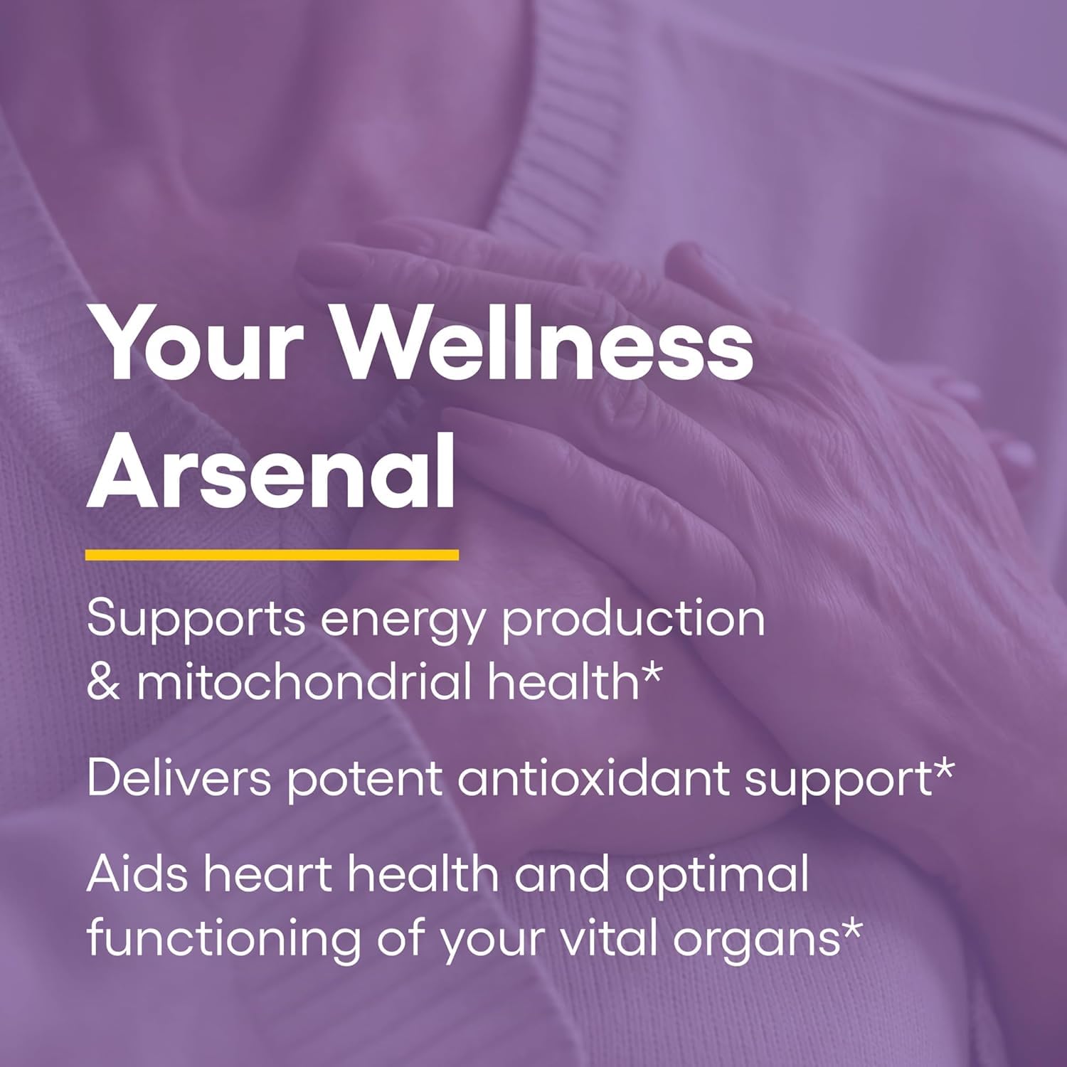 Natural Factors Coenzyme Q10 100 mg, Natural Coenzyme Q10 Supplement for Energy, Heart and Cognitive Support, 120 Softgels - Nirvana Guru