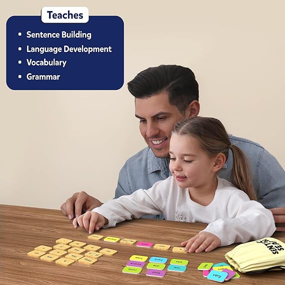 Skillmatics Learning Toys - Sentence Search, Fun Sentence Building Activity, Creative Word Play, Educational Toys for Kids, Gifts for Boys and Girls Ages 5, 6, 7, 8 nirvanaguru