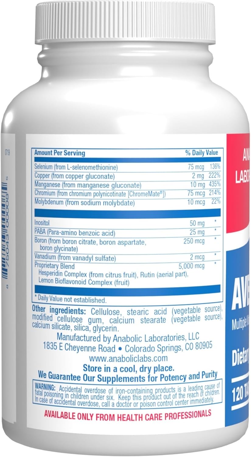 30-in-1 Adult Multivitamin with Iron - Antioxidant Rich Over 50 Multivitamin for Women and Men with Vitamins A C D E B Complex Zinc Magnesium Myo Inositol Citrus Bioflavonoids & More - 2 Month Supply Nirvana Guru