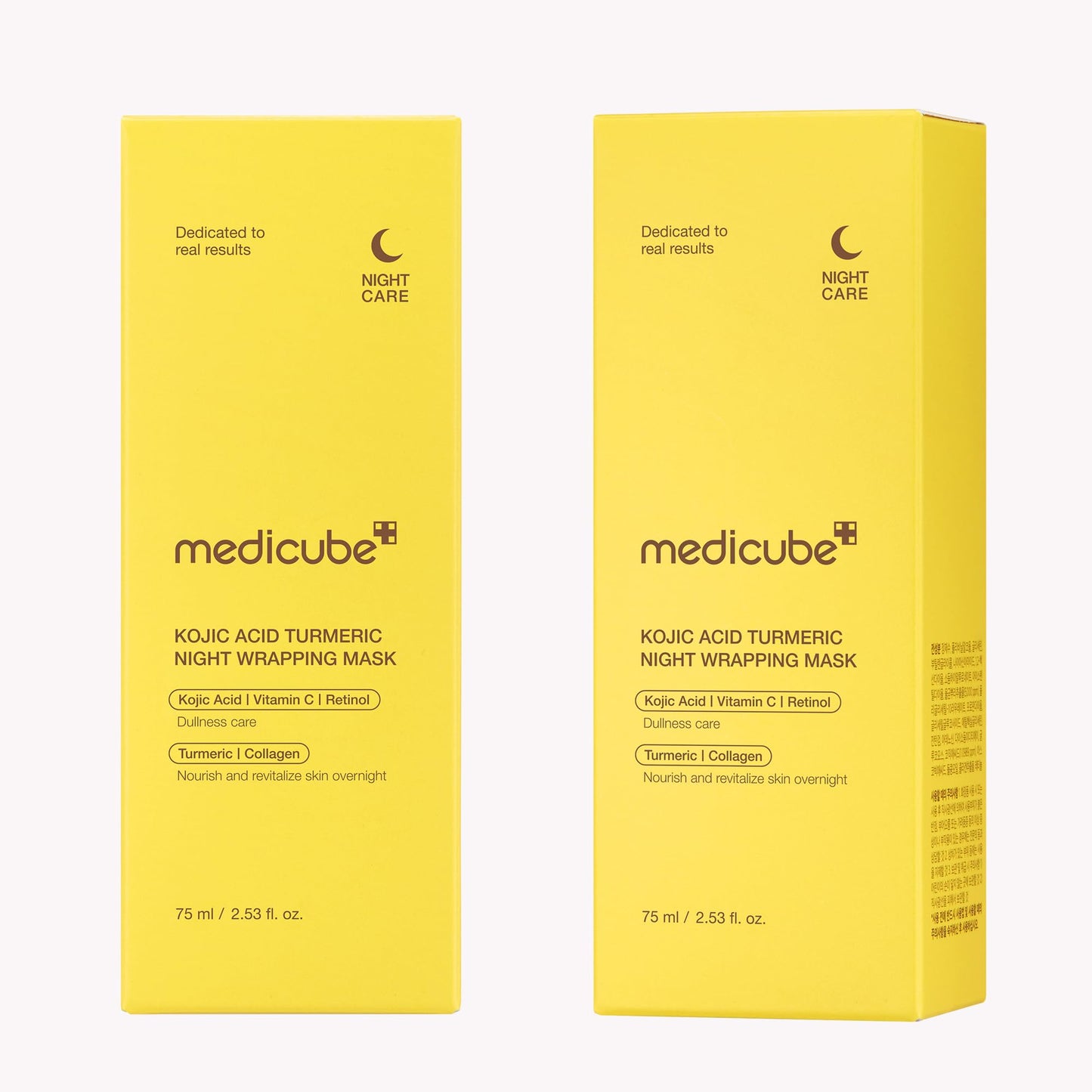 medicube PDRN Caffeine Overnight Wrapping Peel Off Facial Mask | Firming, Depuffing & Hydration | Salmon DNA + Caffeine + Collagen For Refined, Glass Skin & Face Contour Support | Korean Skin Care Nirvana Guru