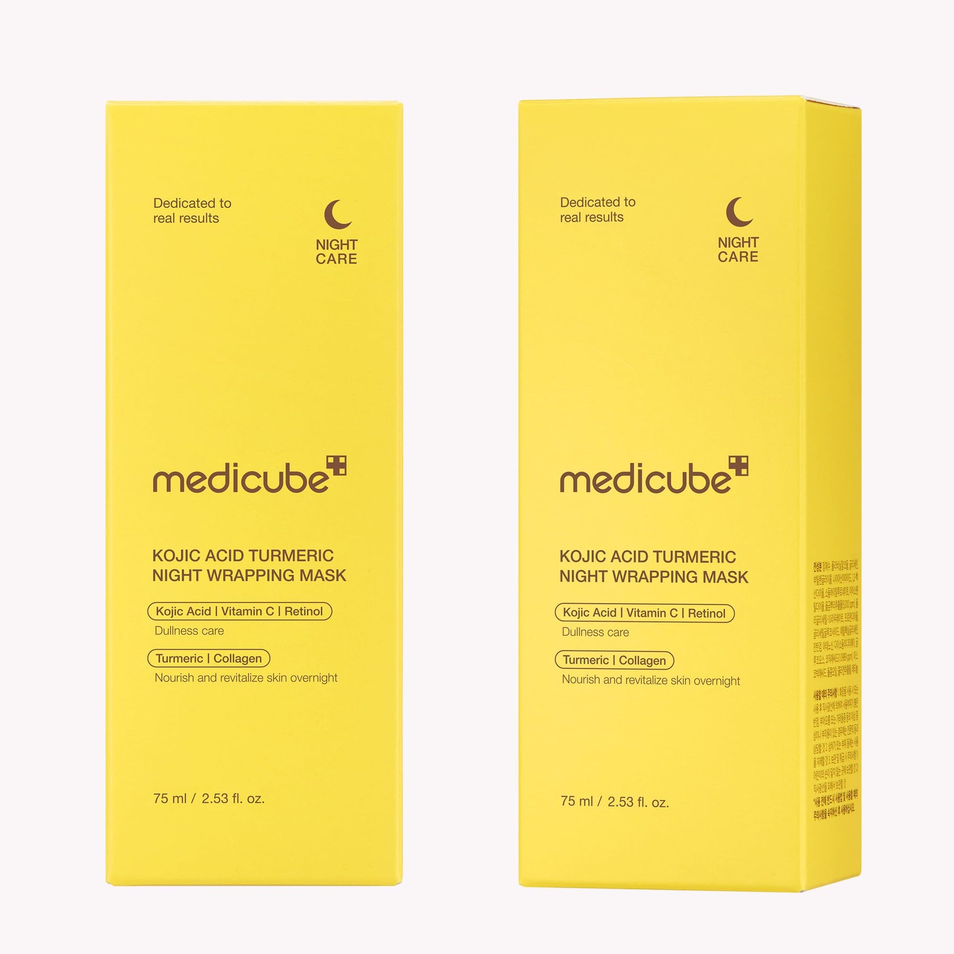 medicube PDRN Caffeine Overnight Wrapping Peel Off Facial Mask | Firming, Depuffing & Hydration | Salmon DNA + Caffeine + Collagen For Refined, Glass Skin & Face Contour Support | Korean Skin Care Nirvana Guru