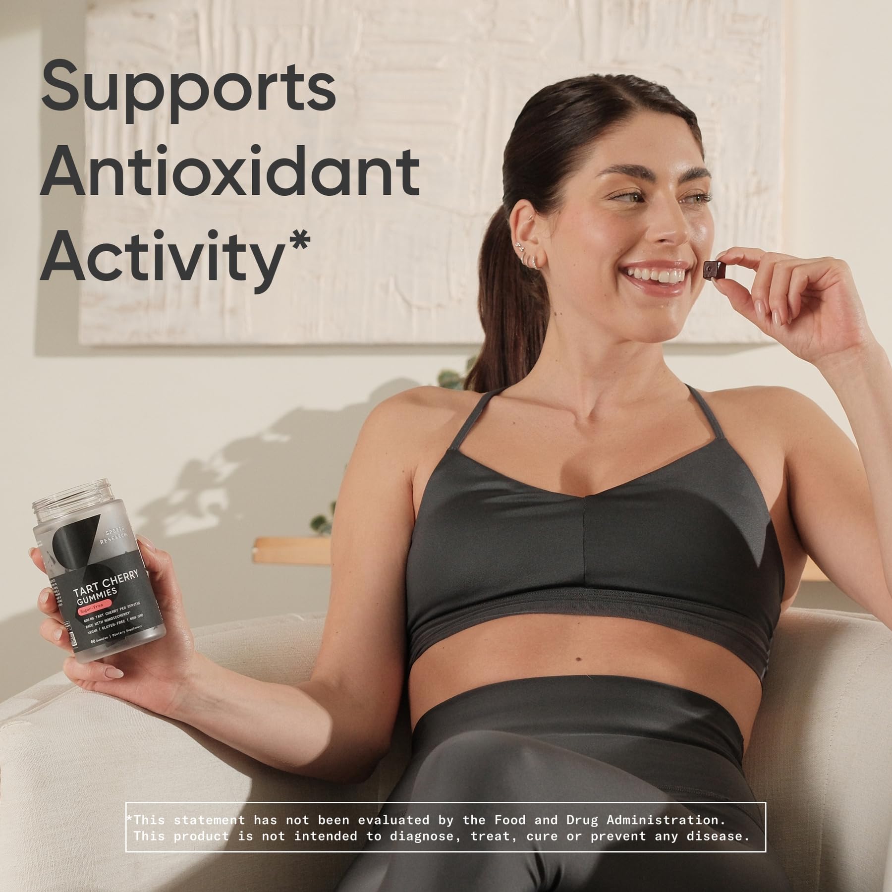 Sports Research Tart Cherry Capsules - Made from Montmorency Tart Cherries - Non-GMO & Gluten Free - 60 Liquid Softgels - Nirvana Guru