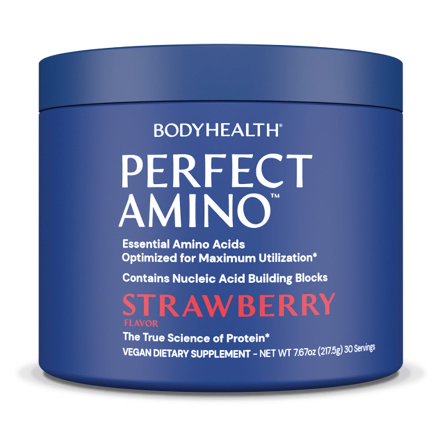 BodyHealth PerfectAmino Powder - BCAA and EAA Powder for Pre and Post Workout - Amino Acid Energy Drink for Men and Women to Support Lean Muscle and Recovery - Strawberry - 30 Servings Nirvana Guru