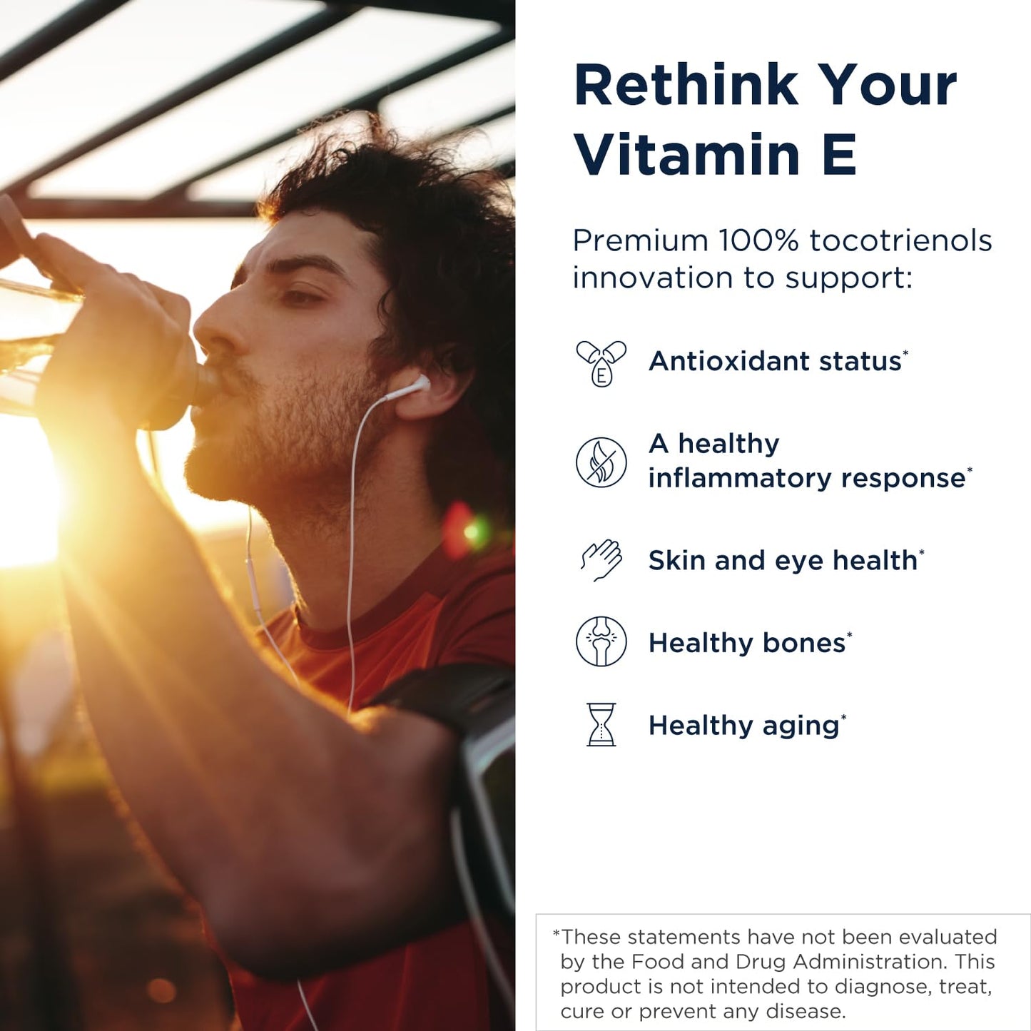 Designs for Health Annatto-E 300mg Tocotrienols Vitamin E - Delta + Gamma Tocotrienols to Support Heart Health, Eye Health, Healthy Aging - DeltaGold Antioxidants Supplement (60 Vitamin E Softgels) Nirvana Guru