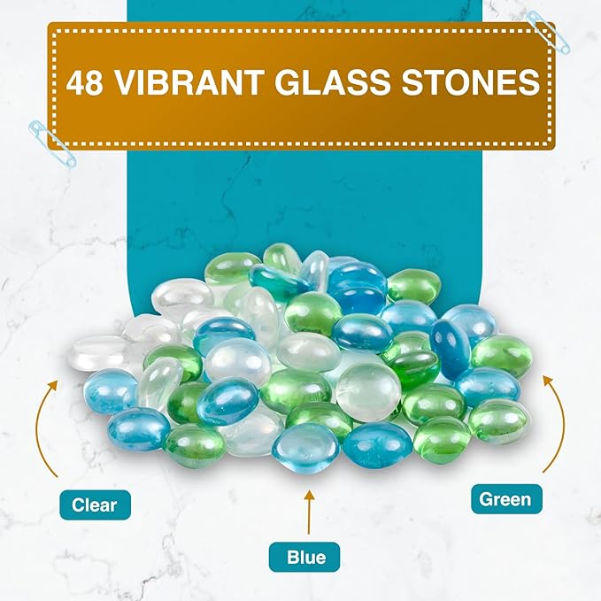 Regal Games Mancala Board Game - Fun Classic Table Game with Wooden Board for Adults & Kids - 48 Glass Mancala Beads & 2 Player Games - Ideal for Family Game Night, Travel (Ages 8+) nirvanaguru