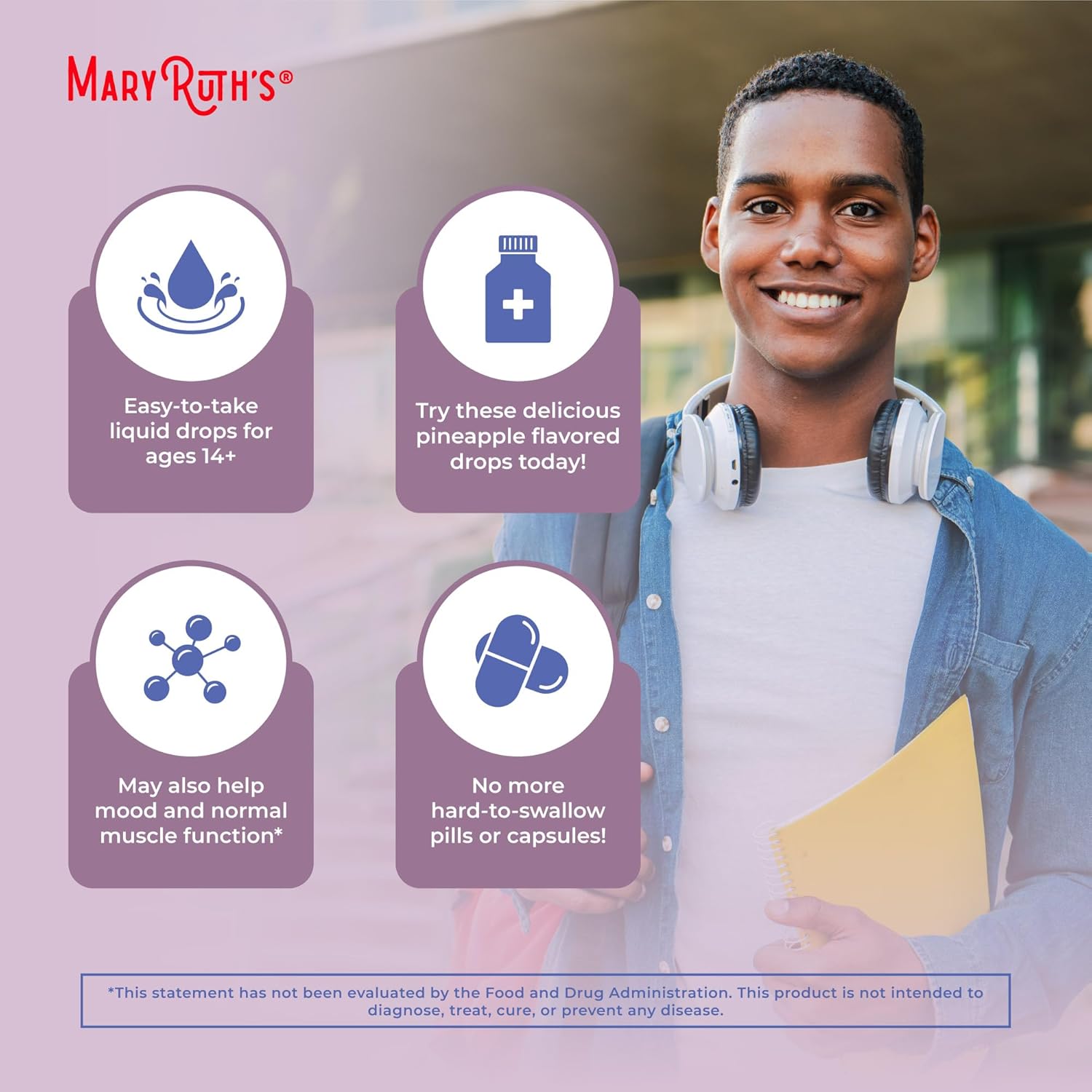 MaryRuth Organics Vitamin D3 Liquid Drops | Megadose 4000 IU | USDA Organic Liquid Vitamin D Spray for Adults & Kids | Immune Support & Bone Health | Vegan | Gluten Free | Non-GMO | 30 Servings - Nirvana Guru