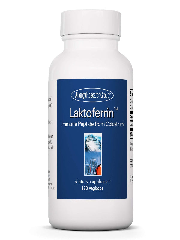 Allergy Research Group Laktoferrin Supplement - Lactoferrin Supplements 350mg, Bovine Colostrum, Immune Peptide, Iron Supplements, Vegicaps - 90 Count Nirvana Guru
