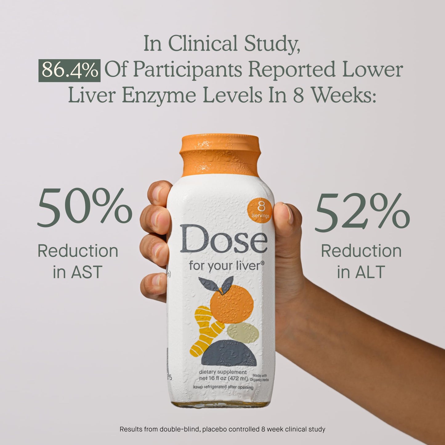 for Your Liver Cleanse Detox & Repair, Organic Milk Thistle Supplement with Turmeric, Dandelion, Ginger, and Orange, Promotes Optimal Liver Function,16oz Bottle, 3 Pack (3 Weeks Supply)