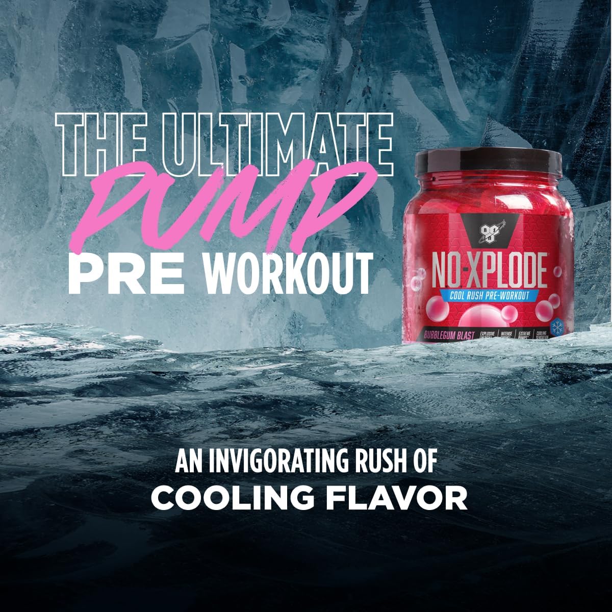 BSN N.O.-XPLODE Pre Workout Powder, Energy Supplement for Men and Women with Creatine and Beta-Alanine, Flavor: Fruit Punch, 30 Servings Nirvana Guru