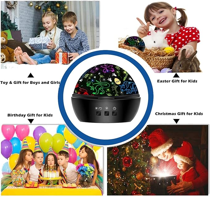 Dinosaur Toys for 3-8 Year Old Boys,Dino Projection Kids Toys for 3-8 Year Olds Boys 2 in 1 Car Toy for 2-10 Year Olds Boys,Toddler Toys,Chirstmas Stocking Stuffers Gifts for 2-10 Year Olds Kids nirvanaguru