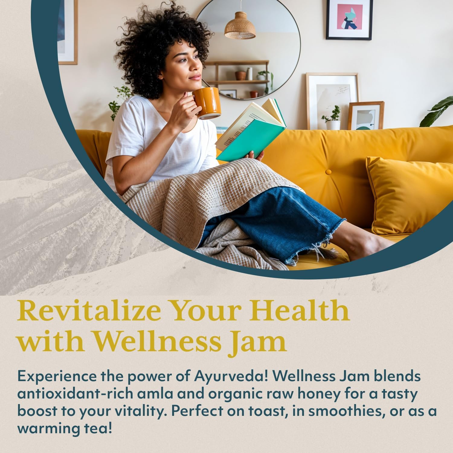 RUVED Wellness Jam with Amla, Enhanced Chanvanprash, Immune and Digestive Support, 10.6 oz Nirvana Guru