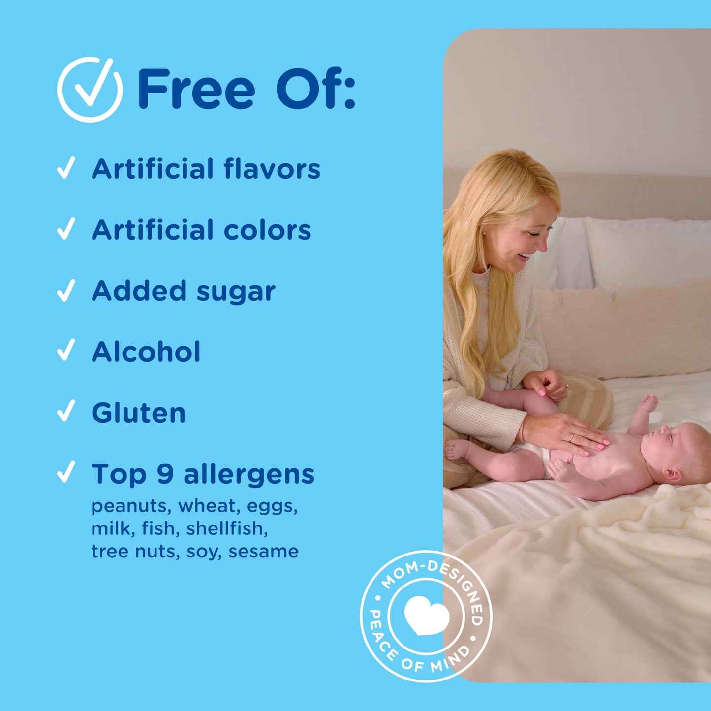 Mommy's Bliss Newborn Essentials Gift Set, Includes Gripe Water, Baby Vitamin D/Gas Drops and Gentle Saline Drops/Spray Nirvana Guru