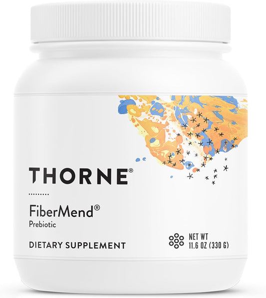 THORNE FiberMend - Prebiotic Fiber Powder to Help Maintain Regularity and Balanced GI Flora* - 11.6 Oz - Nirvana Guru