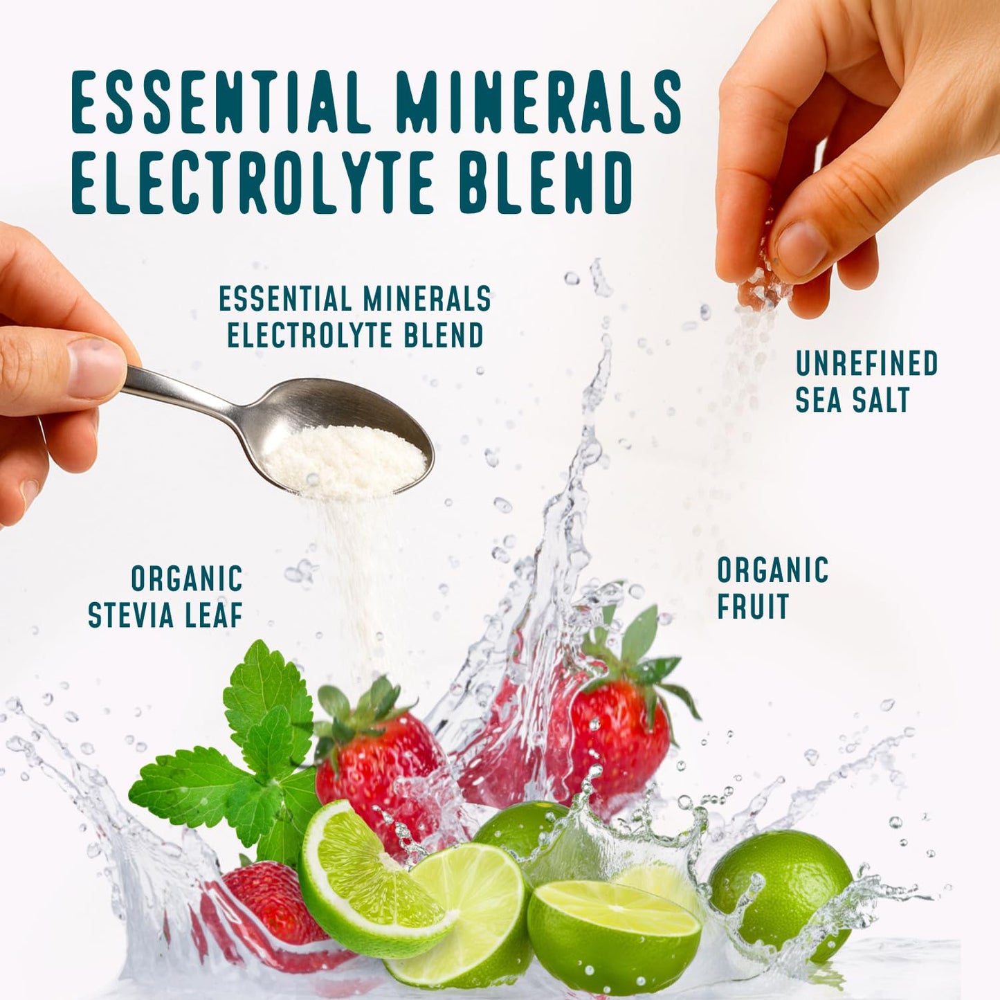 FlavCity Electrolytes Powder Packets - 28 Hydration Packets, Variety Pack - No Added Sugar - Hydration Powder with Real Fruit & Unrefined Sea Salt - Keto & Gluten-Free (28 Stick Packs) Nirvana Guru