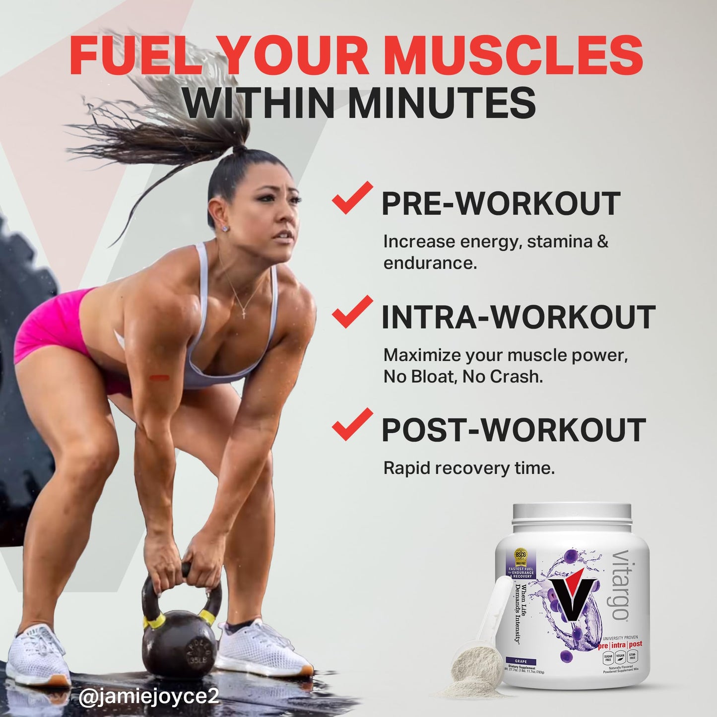 Vitargo Carbohydrate Powder, 2X Faster Absorbing, 4.4 LB Plain, Pre, Intra & Post, Sugar-Free Complex Carb Powder for Recovery, Endurance & Muscle Gain, Made in USA Nirvana Guru