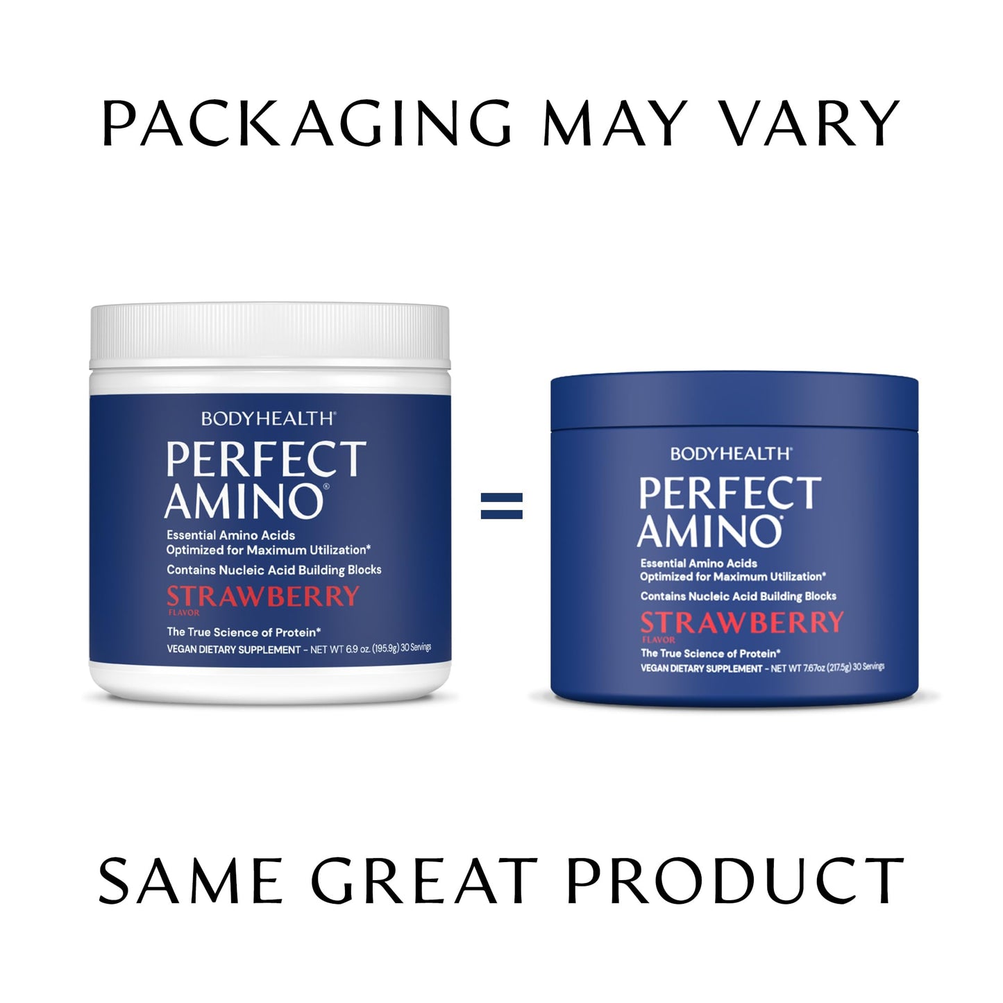 BodyHealth PerfectAmino Powder - BCAA and EAA Powder for Pre and Post Workout - Amino Acid Energy Drink for Men and Women to Support Lean Muscle and Recovery - Strawberry - 30 Servings Nirvana Guru