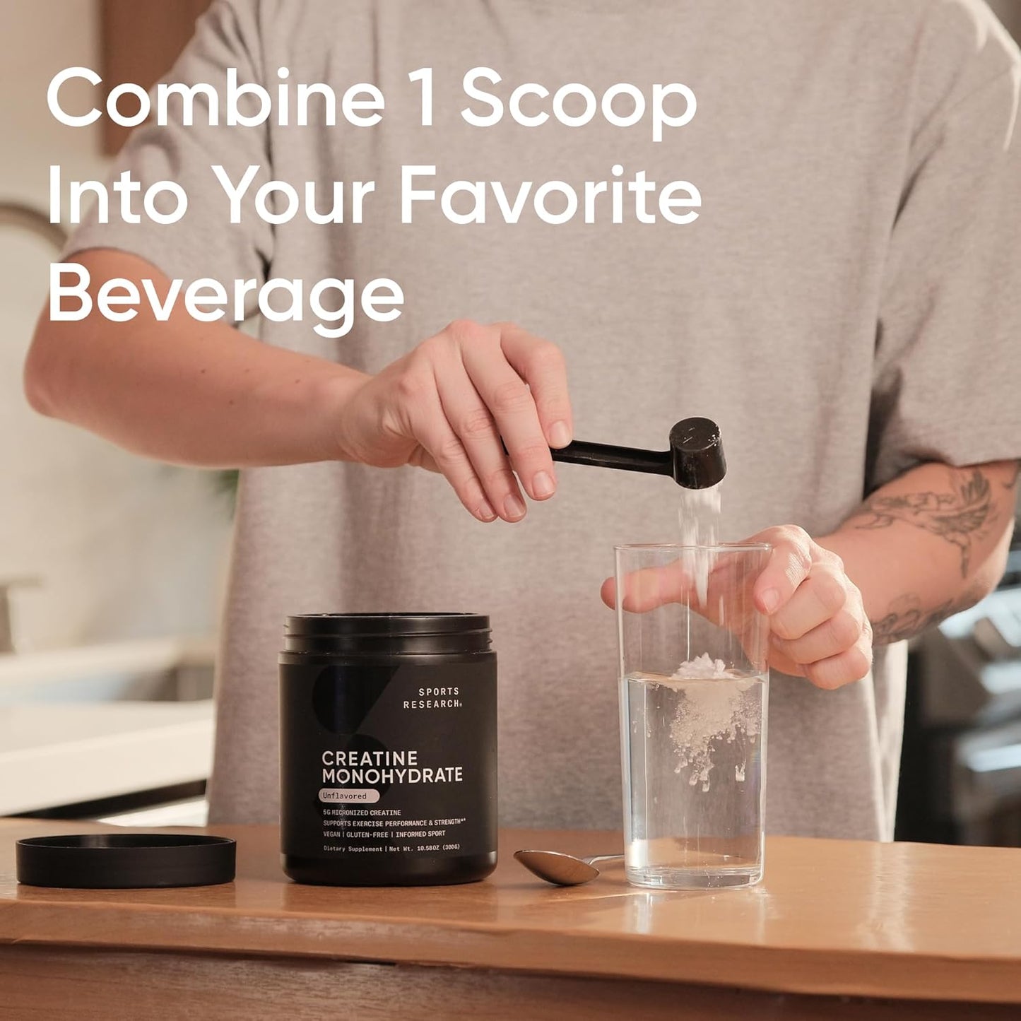 Sports Research Creatine Monohydrate - Nirvana Guru