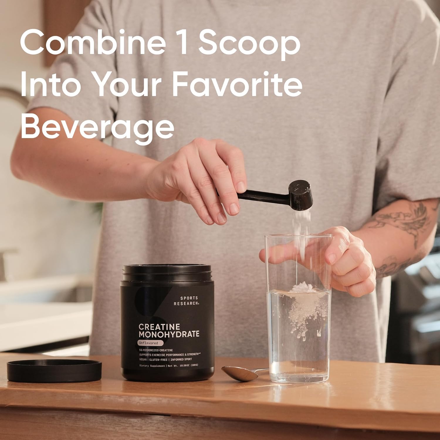 Sports Research Creatine Monohydrate - Nirvana Guru