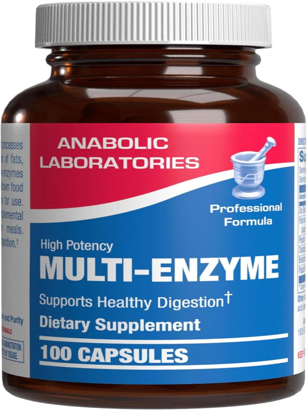 Multi Digestive Enzymes with Ox Bile Supplement - Clinical Strength Digestion Supplement with Pancreatin Pancreatic Enzymes for Protein Carb & Fat Digestive Support & Reduced Stomach Discomfort Nirvana Guru