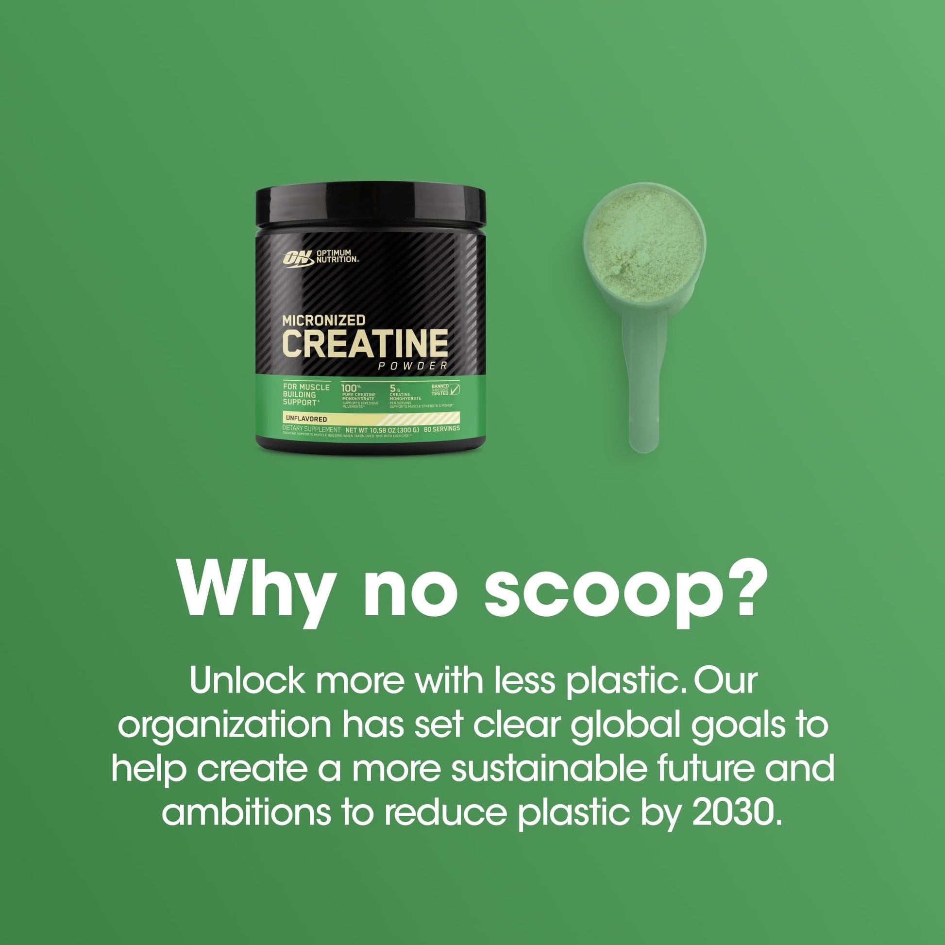 Optimum Nutrition Micronized Creatine Monohydrate Powder, Unflavored, 120 Servings, 600 Grams (Packaging May Vary) Nirvana Guru