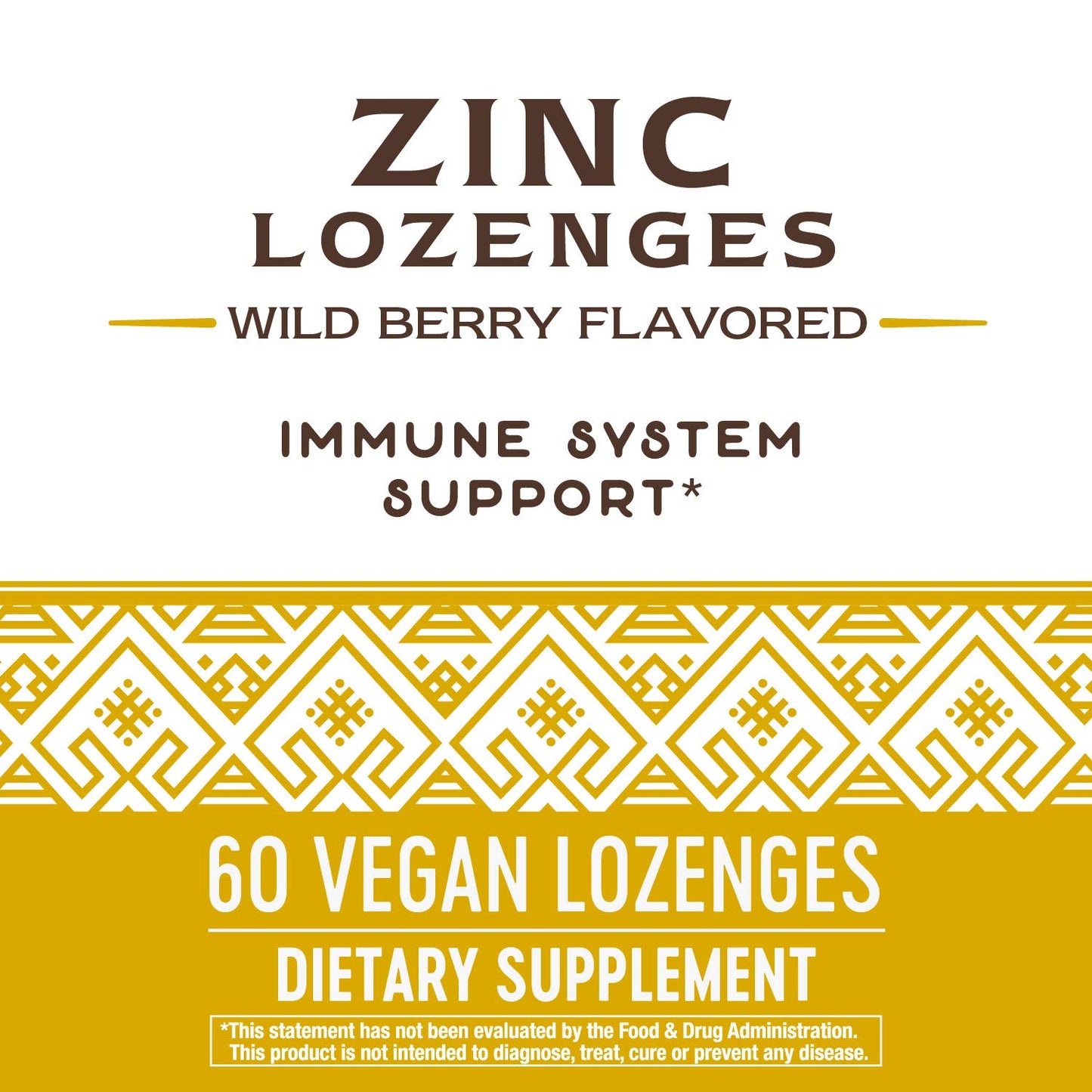 Nature's Way Zinc Lozenges with Vitamin C & Echinacea, Immune Support*, 23 mg of Zinc & 100 mg of Vitamin C per Serving, Wild Berry Flavored, 60 Lozenges (Packaging May Vary) - Nirvana Guru