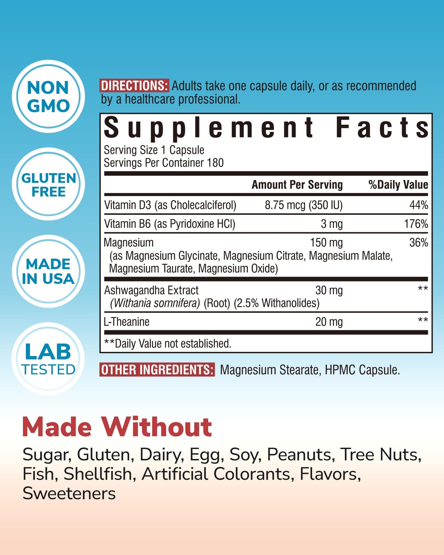 10 in 1 Magnesium Complex, 420mg Elemental Magnesium | Ultra Strength, Max Absorption | Chelated Magnesium Supplement for Sleep, Nerves & Heart Health | Non-GMO, 120 Vegan Capsules Nirvana Guru