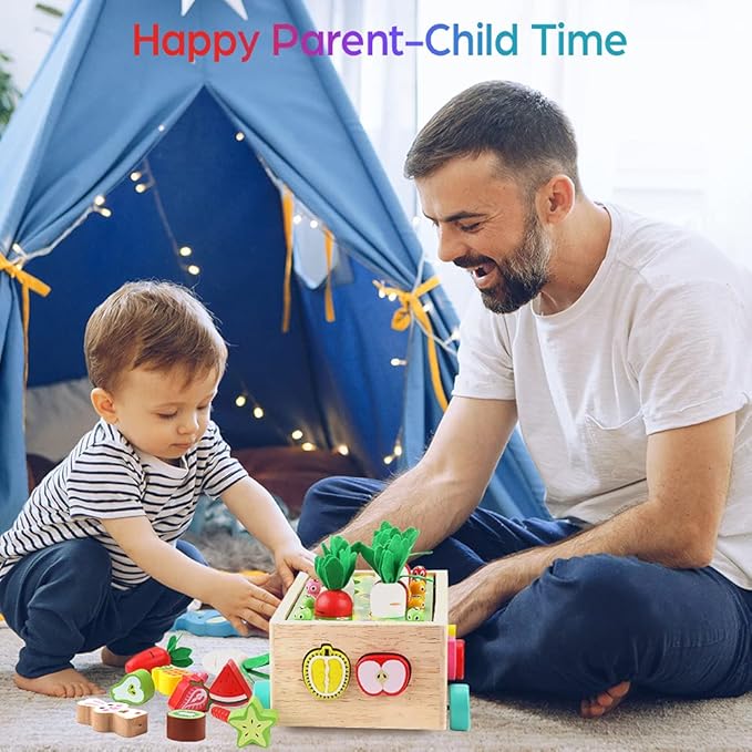 Toddlers Montessori Wooden Educational Toys for Baby Boys Girls Age 1 2 3 Year Old, Shape Sorting Toys 1st One First Birthday Girl Gifts for Kids 1-3, Wood Preschool Learning Fine Motor Skills Game nirvanaguru