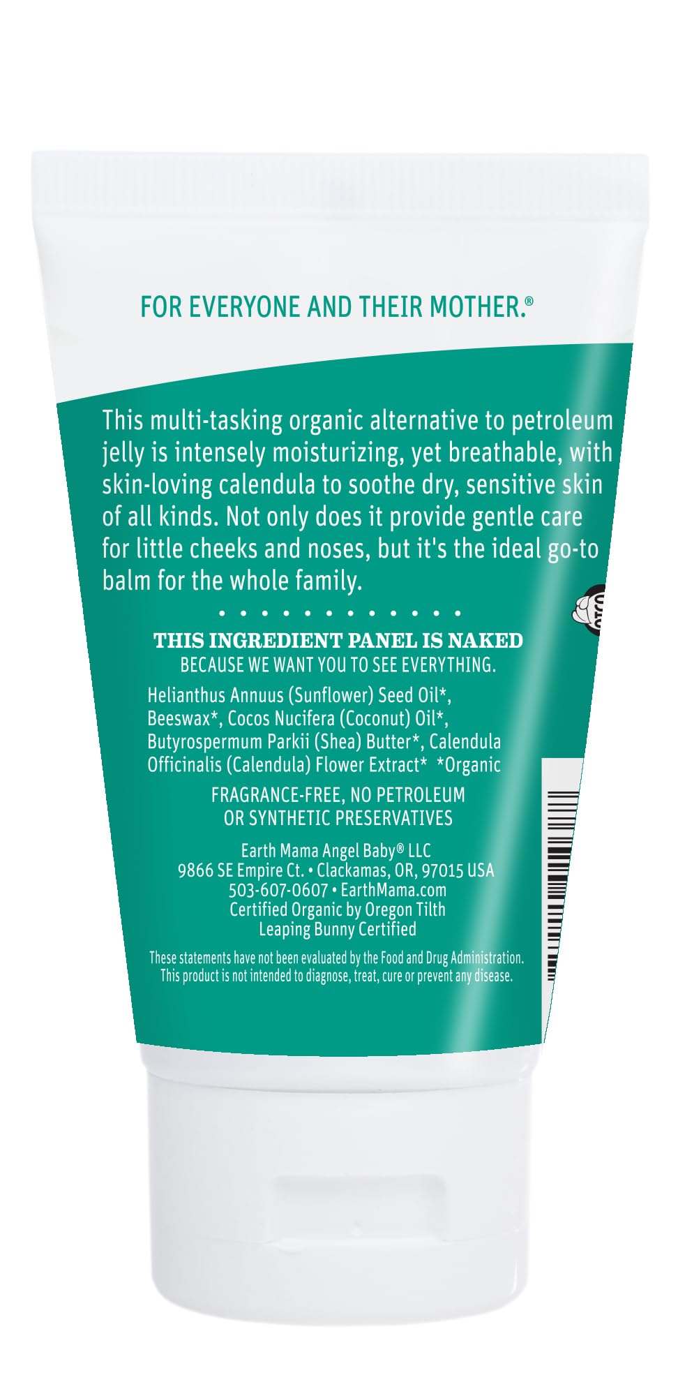 Earth Mama Organic Baby Face Nose & Cheek Balm | Moisturizer with Calendula Oil for Dry Skin Care, Natural Petroleum Jelly Alternative (2-Fluid Ounce) Nirvana Guru