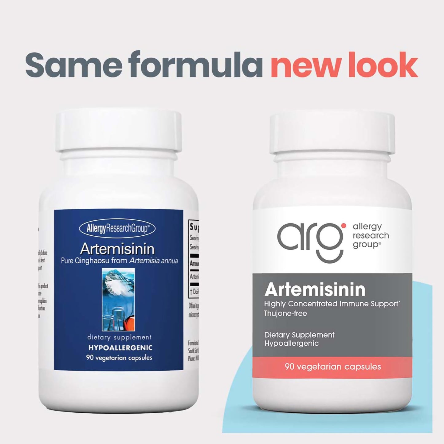 Allergy Research Group Artemisinin Supplement - Pure Sweet Wormwood Extract Artemisinin Capsules for Adults, Natural Immune Support with 200 mg, Digestive Health Support - 90 Vegetarian Capsules Nirvana Guru