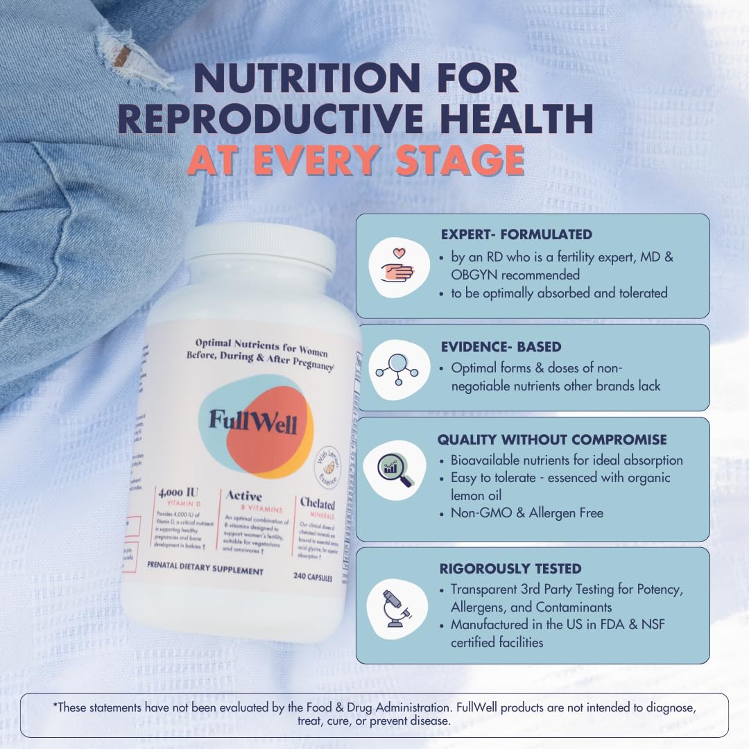 Prenatal Vitamins | Choline, folate, Vitamin D for fetal Growth, Brain Development | 26+ Vital Nutrients | Dietitian-Formulated, OBGYN Recommended, Non-GMO, 3rd Party Tested, 30 Servings Nirvana Guru