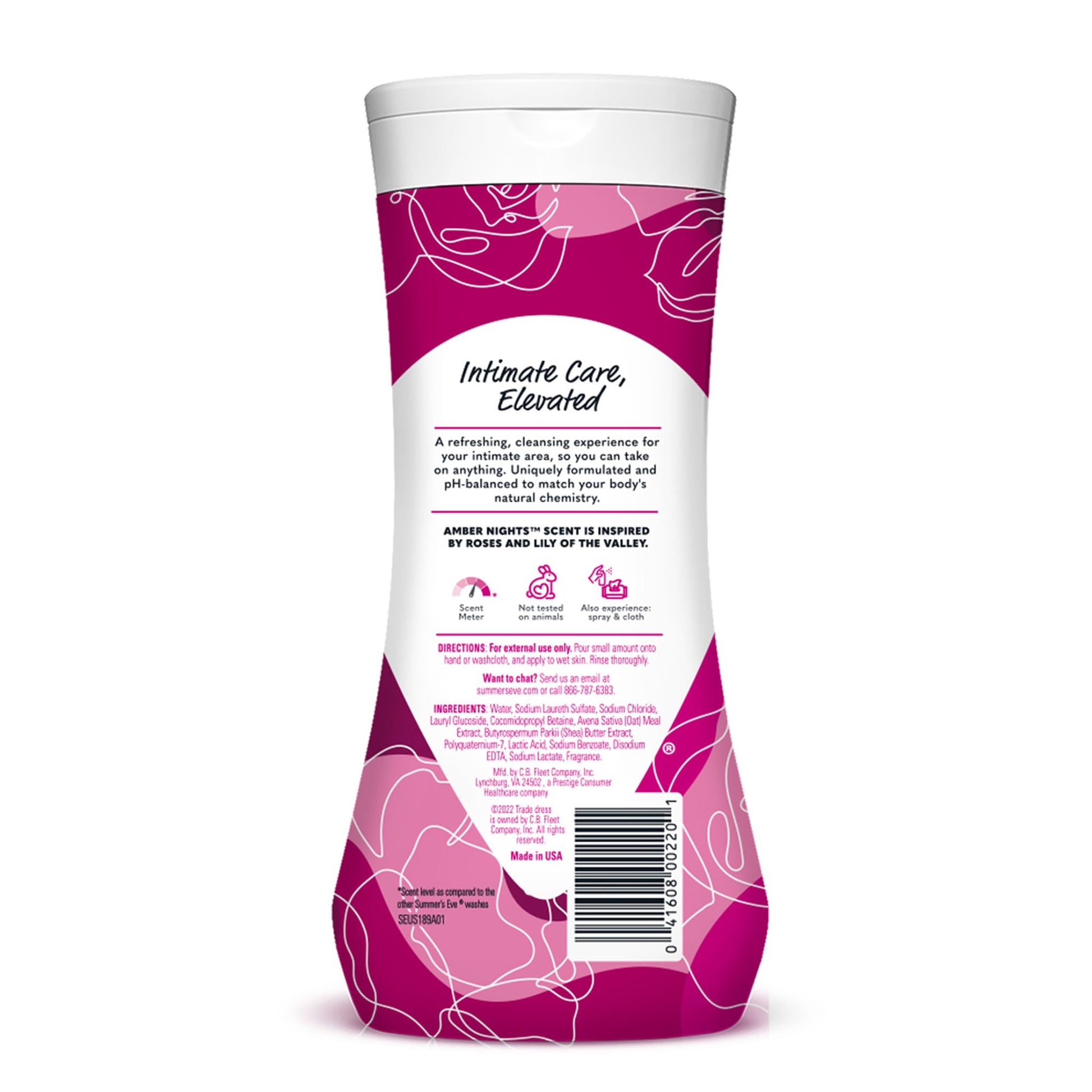 Summer's Eve, Ultimate Odor Control, Feminine Body Wash with Boric Acid, Removes Odor, Feminine Wash with pH Balance, 15 Fl Oz Nirvana Guru