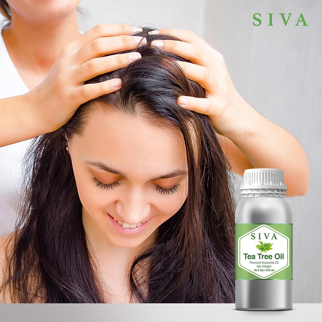 SIVA Lavender Essential Oil - 4 Fl Oz – Natural Lavender Oil - for Diffuser, Face, Skin Care, Aromatherapy, Hair Care, Scalp and Body Massage - with Dropper - Nirvana Guru