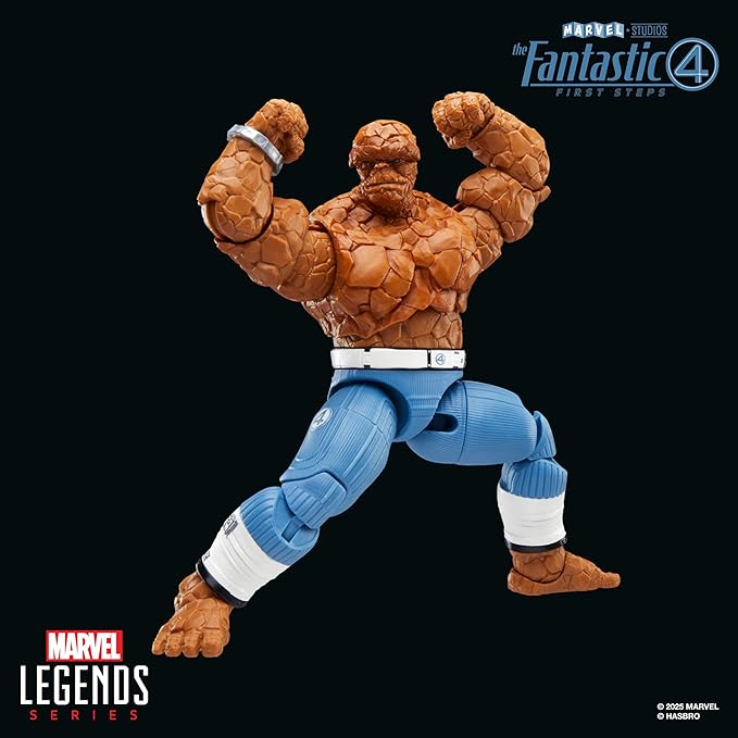 Marvel Legends Series The Thing, The Fantastic Four: First Steps Ben Grimm Movie Collectible 6 Inch Action Figure Toy nirvanaguru