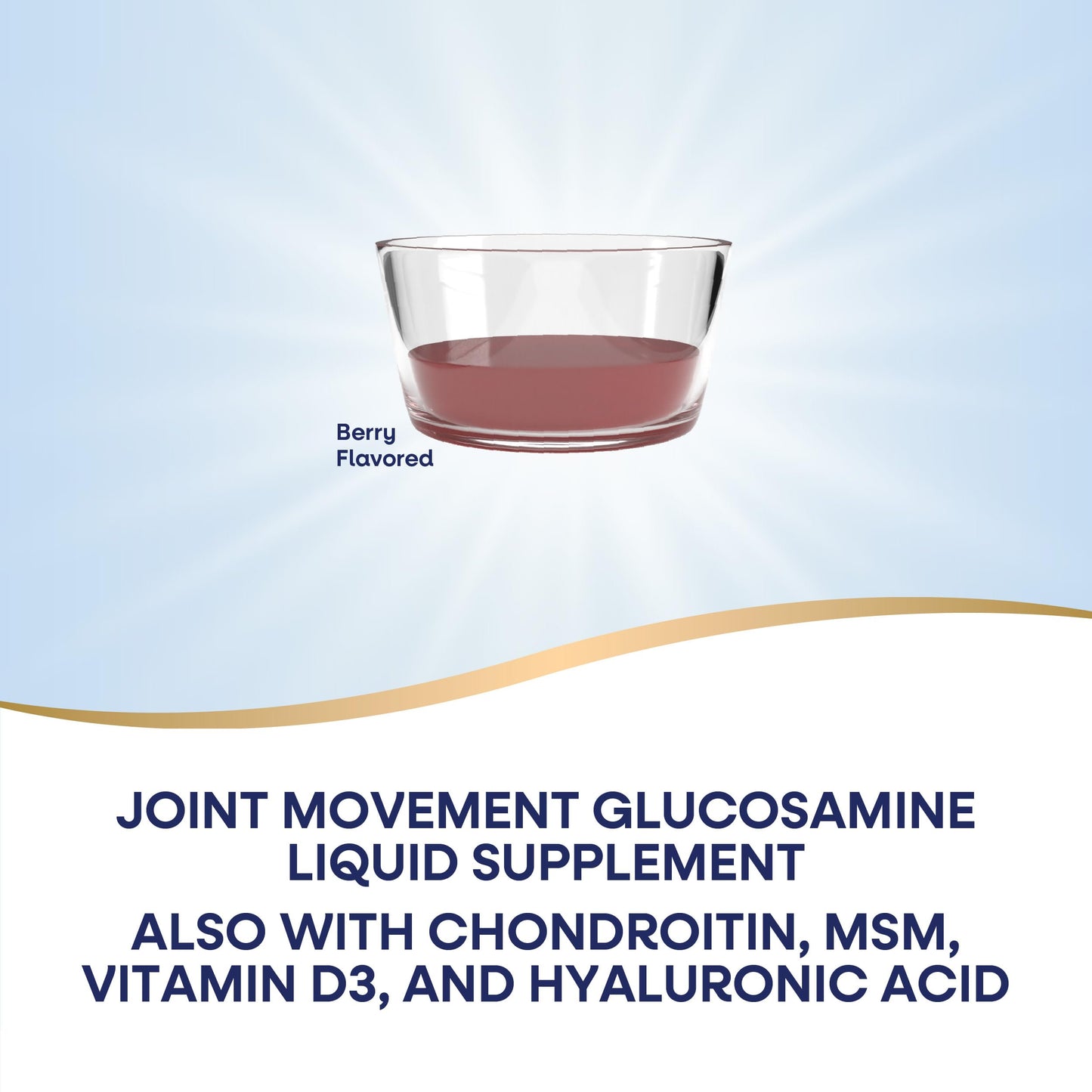 Nature's Way Joint Movement Glucosamine Fast Absorbing Liquid, Ultra Strength, Supports Healthy Bones*, Chondroitin, and MSM with Vitamin D3, Berry Flavored, 16 Fl Oz (Packaging May Vary) - Nirvana Guru