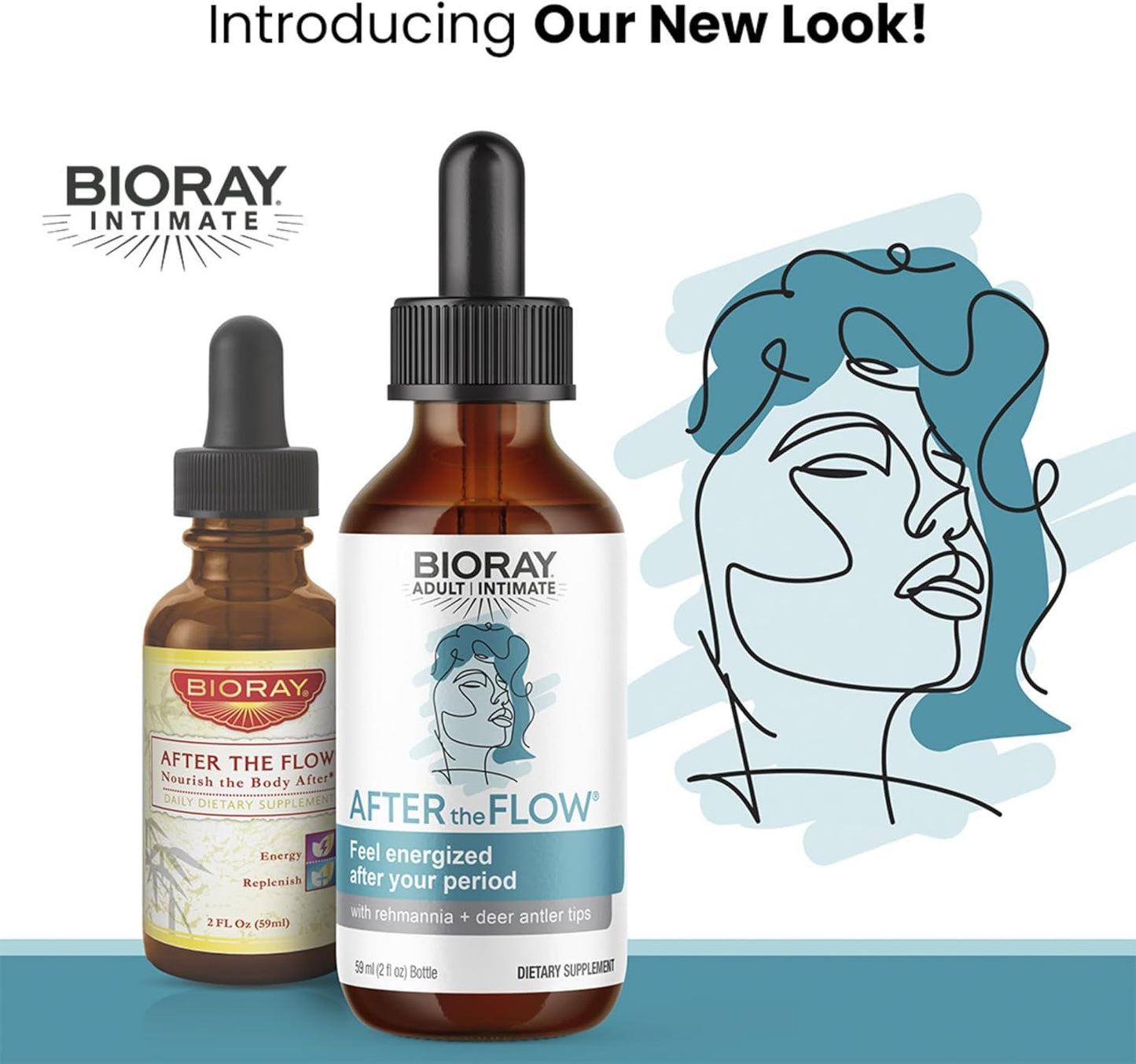 BIORAY After The Flow - 2 fl oz - Natural Menstrual Support - Non-GMO, Gluten Free Nirvana Guru