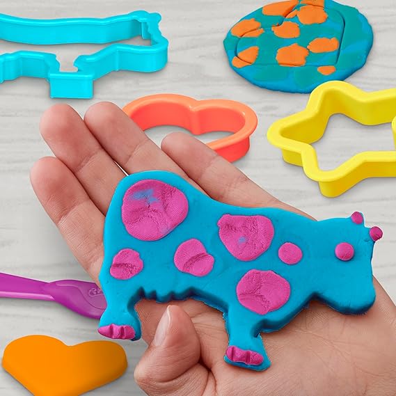 Play-Doh Fun Tub Set, 19 Accessories & Reusable Storage Container, Preschool Toys, Kids Arts & Crafts, Back to School Gifts, Ages 3+ (Amazon Exclusive) nirvanaguru