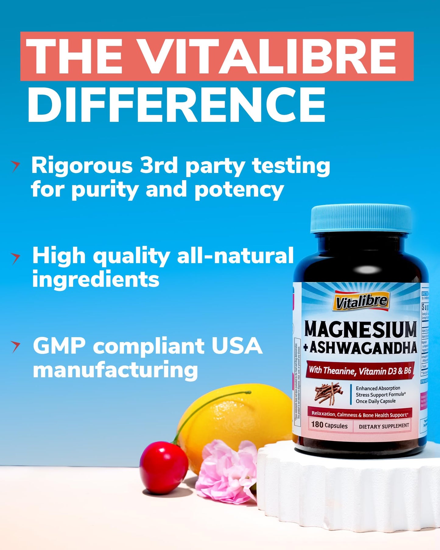 10 in 1 Magnesium Complex, 420mg Elemental Magnesium | Ultra Strength, Max Absorption | Chelated Magnesium Supplement for Sleep, Nerves & Heart Health | Non-GMO, 120 Vegan Capsules Nirvana Guru