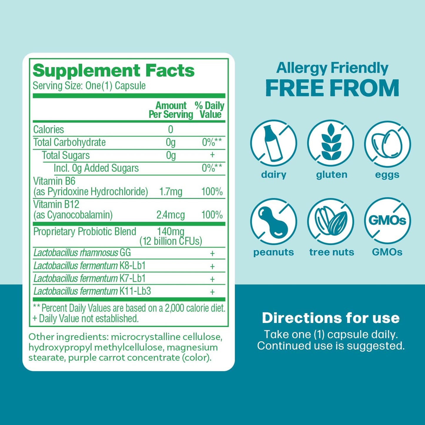 Culturelle Metabolism + Weight Management with SlimBiotics® Probiotic Capsules – 30 Count – Helps Safely Manage Weight - Promotes Healthy Metabolism and Physical & Mental Energy - Nirvana Guru