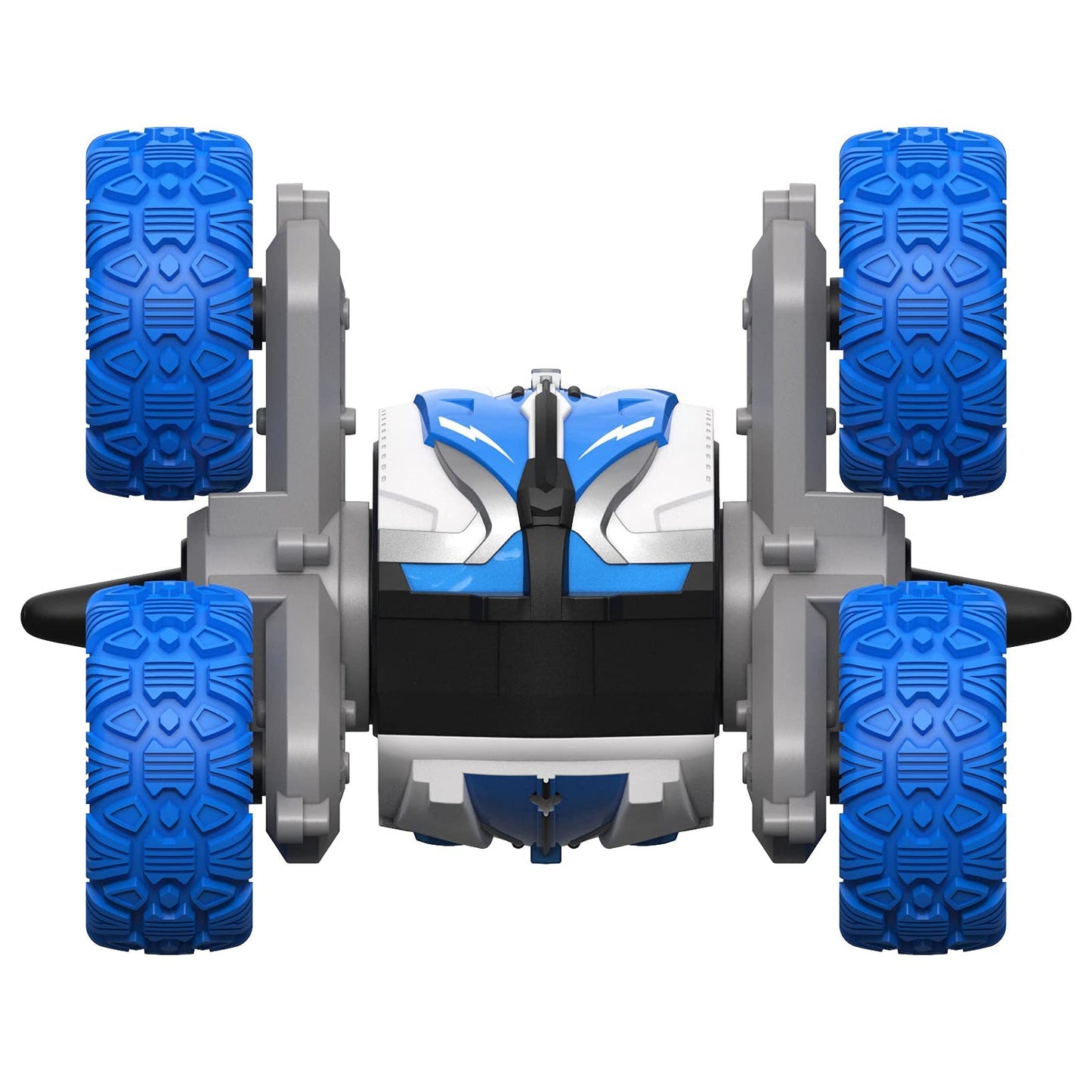 Threeking RC Stunt Cars Remote Control Car Double-Sided Driving 360-degree Flips Rotating Car Toy, Green Nirvana Guru