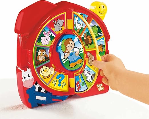 Fisher-Price Little People Toddler Toy See ‘n Say The Farmer Says, Learning Game with Music & Sounds for Kids Ages 18+ Months (Amazon Exclusive) nirvanaguru