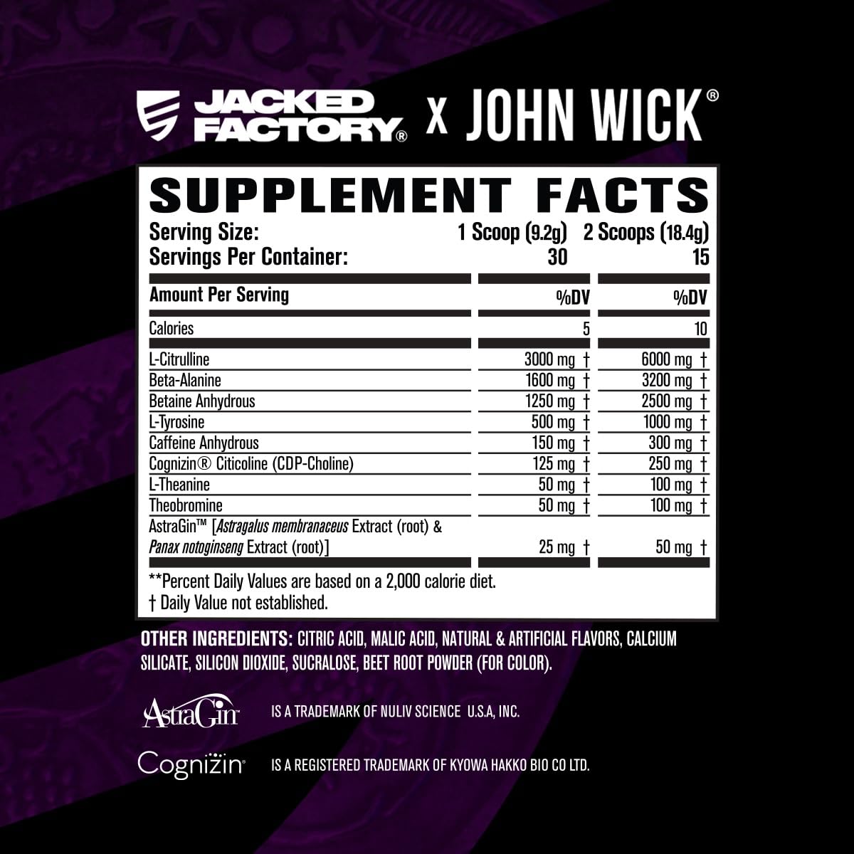 Jacked Factory NITROSURGE Pre Workout Supplement - Energy Booster, Instant Strength Gains, Clear Focus & Intense Pumps - NO Booster & Powerful Preworkout Energy Powder - 30 Servings, Blue Raspberry